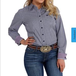 Cinch Western Long Sleeve Button Down Shirt
